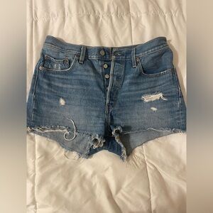 Levi's Classic Blue Jean Shorts